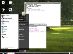 HDE 2.0.0 Vista Theme showing vista menu