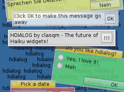 yabdialog for Haiku Screenshot 1