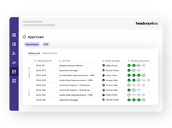 Customizable Headcount Approvals