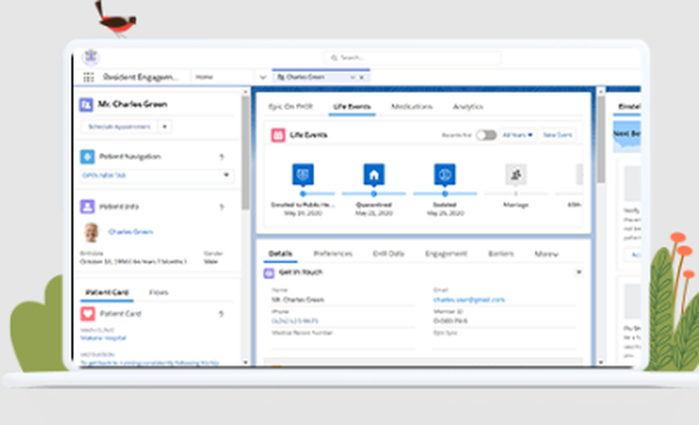 Salesforce Agentforce Health Screenshot 1