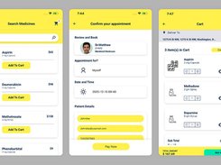 Customer App Screens