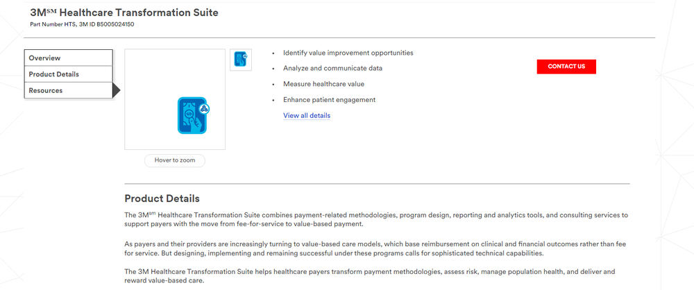 3M Healthcare Transformation Suite Screenshot 1