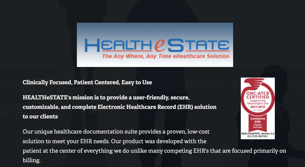 HEALTHeSTATE Screenshot 1