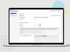 HealthStream Learning Management System Screenshot 1