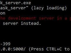 Running the server