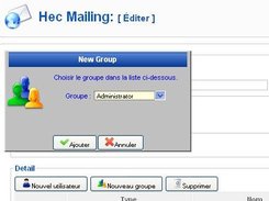Backend - Group edit / Add new Joomla group