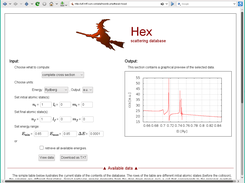 Web interface to the database