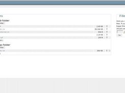 Some files that have been uploaded.