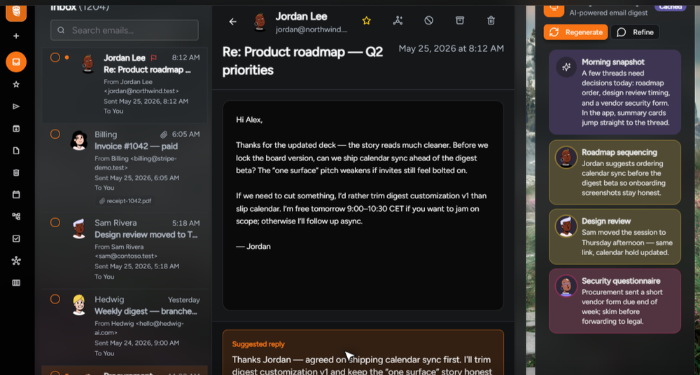 Hedwig AI Screenshot 1