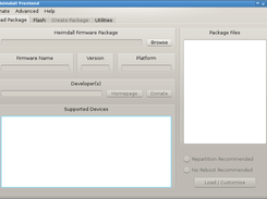 Heimdall for Fedora GNU/Linux Screenshot 1