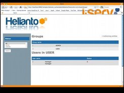 4. Helianto user and group management