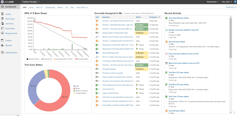 Perforce ALM Screenshot 1