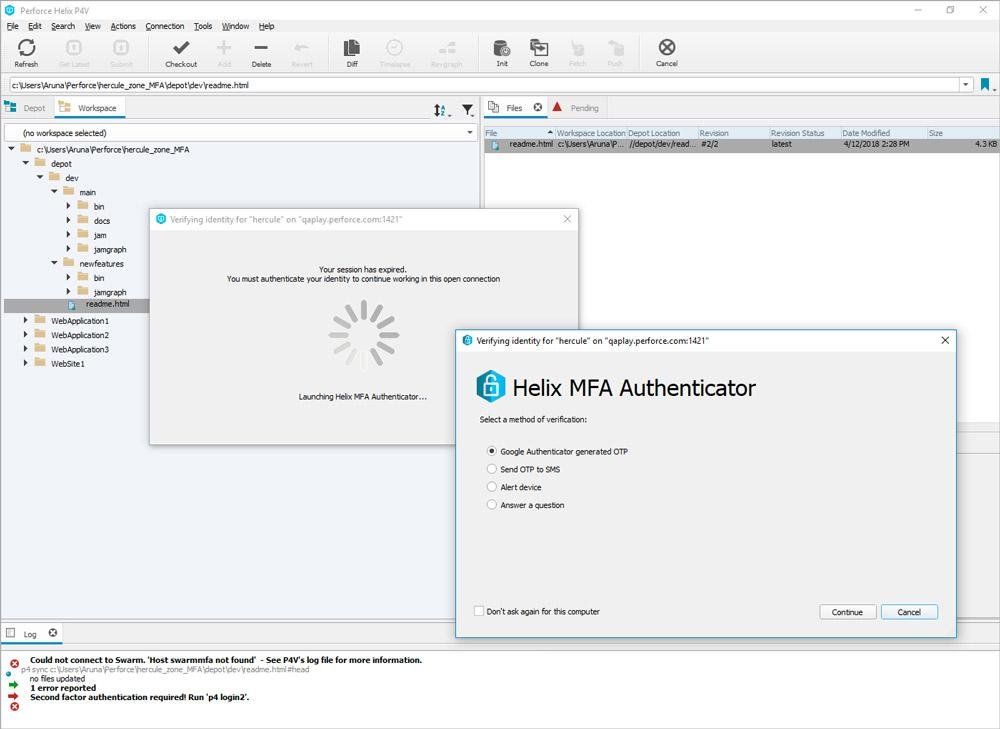 P4 Screenshot 1