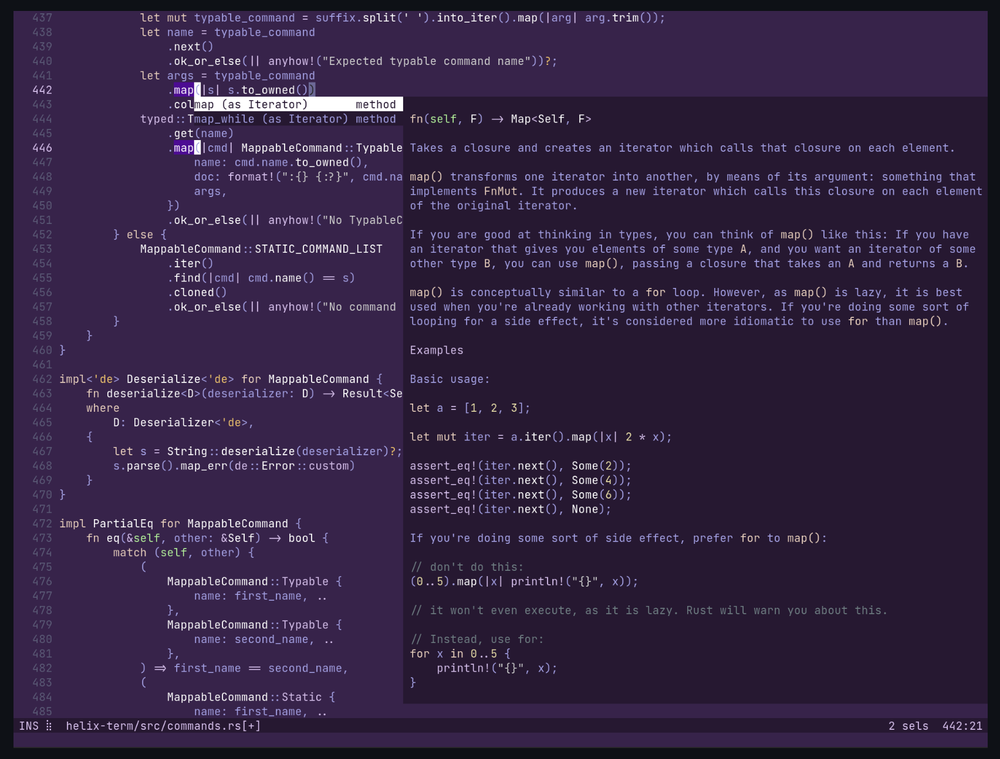 Helix Editor Screenshot 1