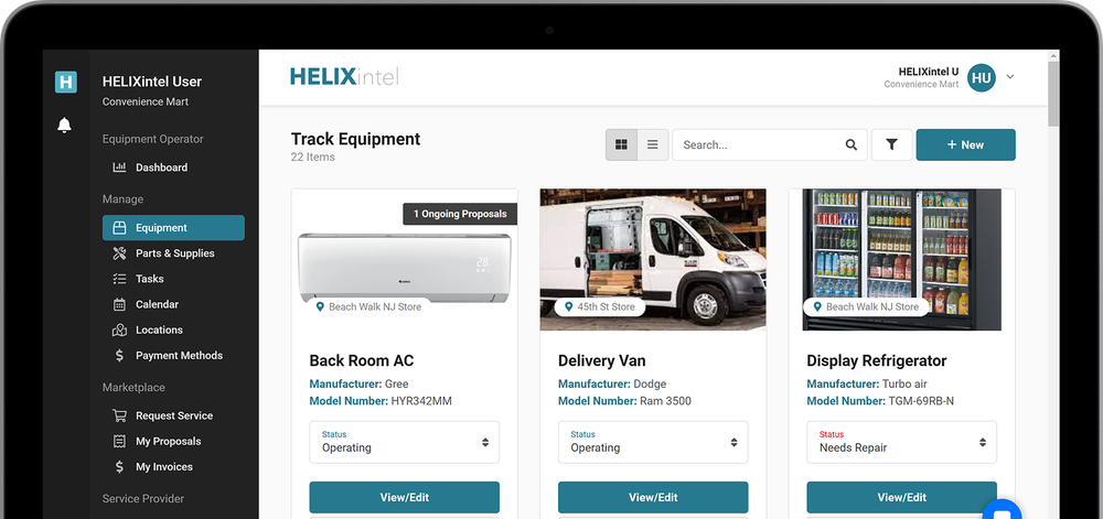HELIXintel Screenshot 1