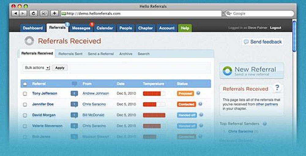 Hello Referrals Screenshot 1