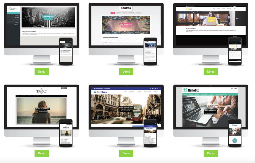 HelloWeb Screenshot 1