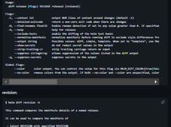 Helm Diff Plugin Screenshot 1