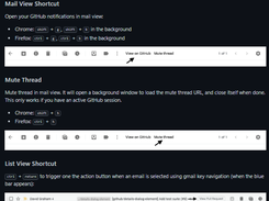 Helper for GitHub notifications in Gmail Screenshot 1