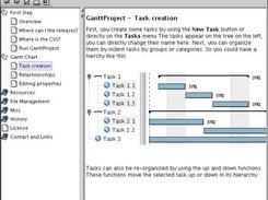  HelpGUI is using on Ganttproject