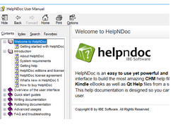 HelpNDoc Screenshot 4