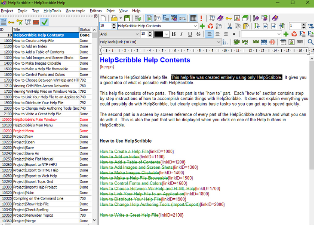 HelpScribble Screenshot 1