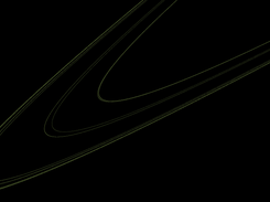 Henon attractor zoom-in