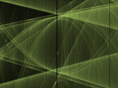 Henon orbit map zoom-in