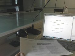 an example speech/gesture/rfid app. created with Hephaistk