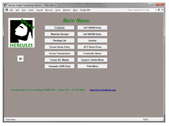 Hercules Export Software Screenshot 1