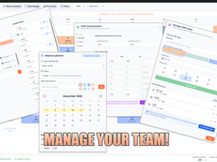 Manage your team!