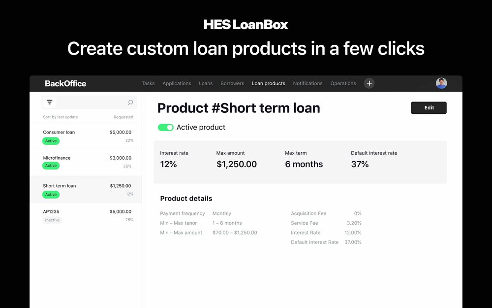 HES LoanBox Screenshot 1