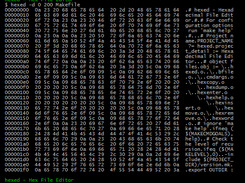 Hex file dump