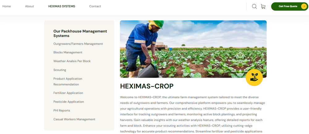 HEXIMAS-CROP Screenshot 1