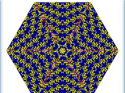 An example  of a non-standard HexMandal result