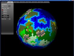 Basic Hex Map Sphere Screenshot 3