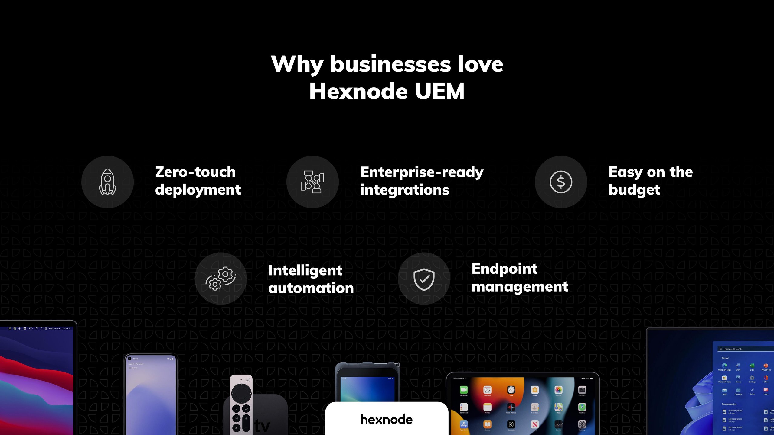 Why choose Hexnode?