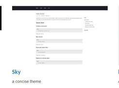 Hexo sample themes