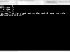 HexToText