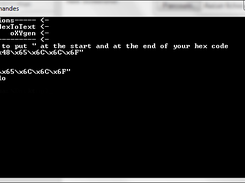 HexToText