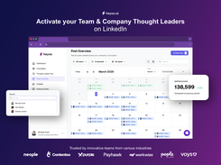 Activate your team on LinkedIn at scale while managing posts for key thought leaders