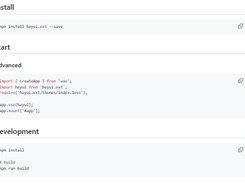 HeyUI.ext Screenshot 1