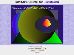 HGL running as CGI-script in a webserver