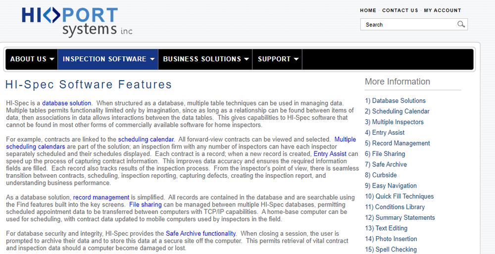 HI-Spec Solutions Screenshot 1