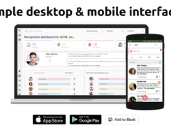 Simple Desktop & Mobile interface