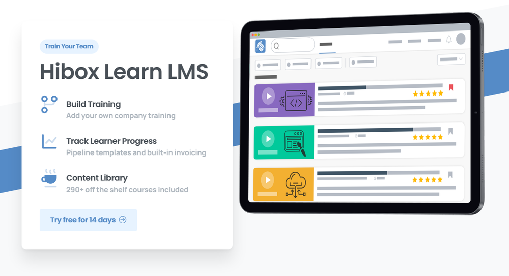 Hibox Learn LMS Screenshot 1