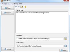 HideMyFile Screenshot 1