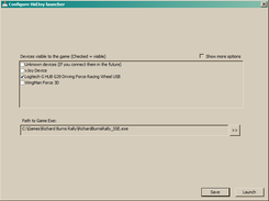 HidJoy config for Richard Burns Rally