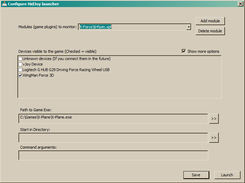 HidJoy config for X-Plane (X-Force plugin)