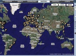 Geographical Mapping - HIHAT displaying attack sources